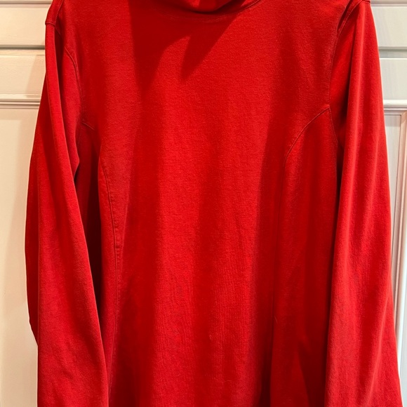 Coldwater Creek Red Turtleneck top 2XL Soft - Picture 10 of 10